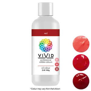 Colours Sprays: Vivid Oil Based Food Colour Red 160g | BB 09/24