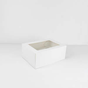 GoBake Window Cupcake Box 6 Hole with Insert (Each)