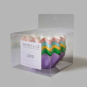 Muffin Cups: Papyrus Bloom Baking Cups Pastel Mix | 25/Pack