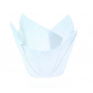 Muffin Cups: Confoil P60R Large White Parchment Muffin Wrap 60x175mm 500/Box