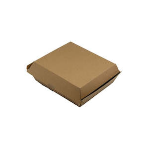 Eco: Kraft Cardboard Dinner Box 175x160x75mm | 50/Pack