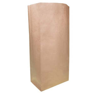 Block Bottom Paper Bags: Block Bottom Paper Bag #5 Heavy Duty | 200/Pack
