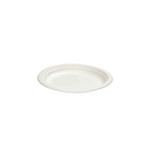 Sugarcane Round Side Plate 7 Inch (180mm) 500/Ctn