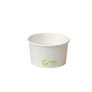Eco Plates Bowls: Green Choice Dessert Tub White PLA 5oz 50/Pack