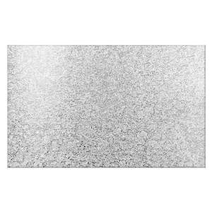 Cake Board Rectangle Silver 11x13 Inch | 6mm Thick MDF