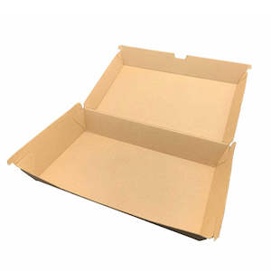 Eco: Kraft Cardboard Family Box 290x170x85mm | 100/Ctn