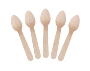 Wooden Cutlery: M Wooden Teaspoon 110mm | 100/Pack