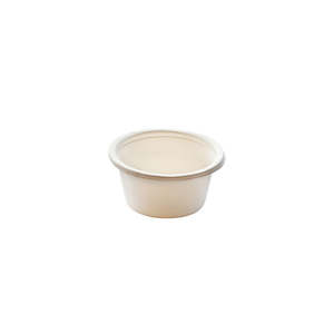 Sugarcane Portion Cups: Green Choice Sugarcane Portion Cup 2oz 100/Pack