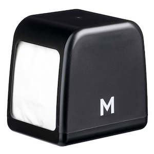 Dispenser Serviettes: M D Fold Compact Napkin Dispenser Black