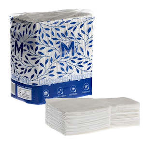 Dispenser Serviettes: M Compact Dispenser Napkins Tall E Fold White 5000/Ctn