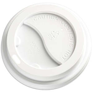 Hot Cups 1: M Coffee Cup Lids 90mm White | 50/Pack