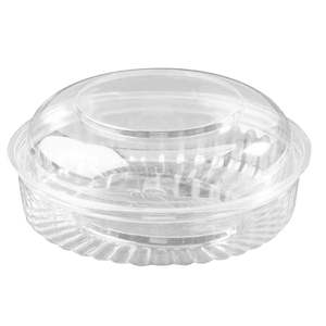 Clear Sho Bowls: Sho Bowl Clear Round Dome Lid 20oz (568ml) | 25/Pack