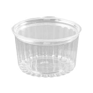 Sho Bowl Clear Round Flat Lid 16oz (455ml) | 25/Pack