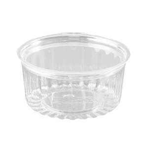 Sho Bowl Clear Round Flat Lid 12oz (341ml) | 250/Ctn
