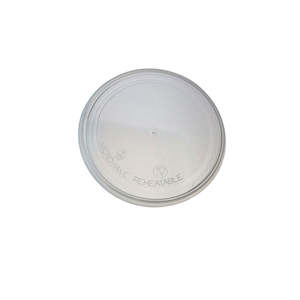 Microwavable Containers Round: IKON Clear Round Lid for 160ml Tamper Evident Container | 50/Pack