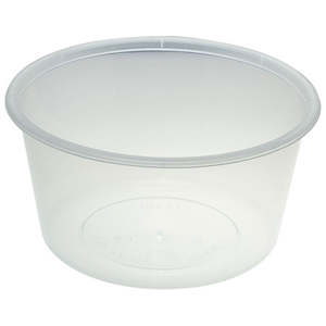 T440i (440ml) Plastic Round Container 500/Ctn