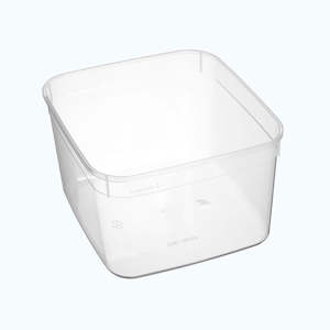 Food Grade Pails: Bonware B3100-180S 3.1L Square Storage Container/Pail | 10/Pack
