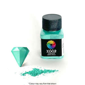 Edible Lustre Dusts: Vivid Edible Metallic Dust | Aquamarine | 10g