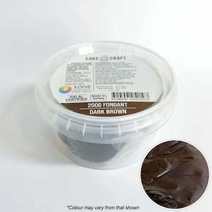 Cake Craft Fondant Dark Brown 200g | BB 08/25