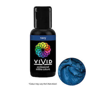 Colours Sprays: Vivid Gel Food Colour Navy 21g