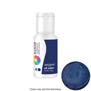 Colours Sprays: Vivid Oil Based Food Colour Aegean 21g