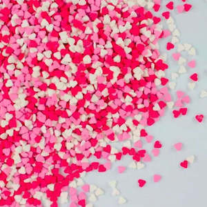 GoBake Sprinkle Shapes Hearts Bright 70g