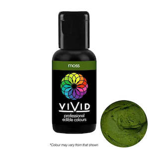 Colours Sprays: Vivid Gel Food Colour Moss 21g