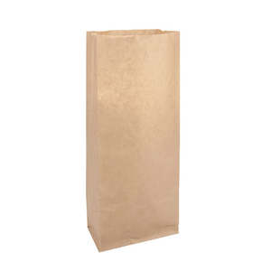 Block Bottom Paper Bag #4 Heavy Duty | 200/Pack