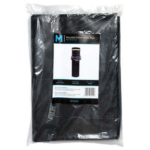 M Recycled Coffee Waste Bags Black | 25/Pack