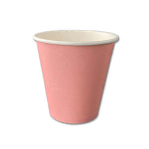B/Buy Single Wall Coffee Cup Pink 8oz | 50/Pack