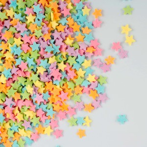 Sprinkles: GoBake Sprinkle Shapes Pastel Stars 60g