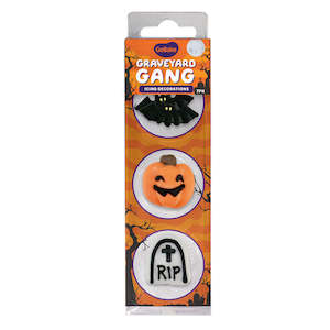 Sugar Decorations: GoBake Icing Decorations Graveyard Gang | 7/Pack