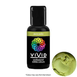 Colours Sprays: Vivid Gel Food Colour Avocado 21g