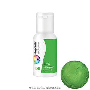 Vivid Oil Based Food Colour Lime 21g