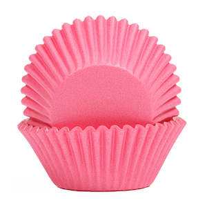 Muffin Cups: GoBake Baking Cups 50x35mm Pink | 1000/Pack