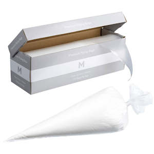 M Premium Disposable Piping Bags 22 Inch Clear | 100/Box