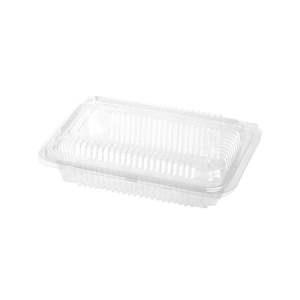 PET Sushi Container Clear H2 | 100/Pack