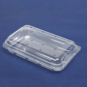 FF250 Clear Plastic Punnet Clamshell | 350/Ctn