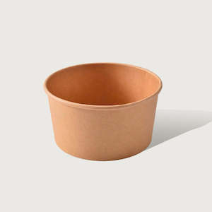 IKON Kraft Paper Round Soup Bowl 850ml | 300/Ctn