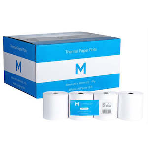 M Thermal Paper Roll 1 Ply 80x80mm | 24/Ctn
