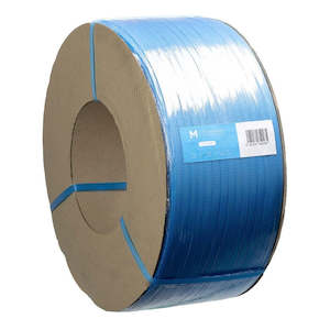 Hand Strapping: PP Machine Strapping Band Blue 12mm x 3000m 120kgf