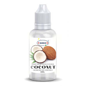 Flavour Ingredients: Barco Flavours Coconut 30ml | BB 02/26