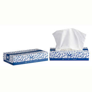 M Facial Tissues White 2 Ply | 100/Box