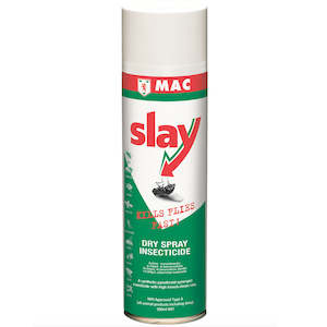 Fly Spray: Mac Slay Dry Spray Insecticide 500ml