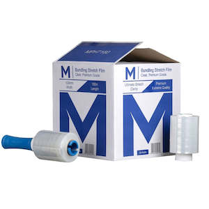 Pallet Wrap Bundling Film: M Bundling Film Clear 100mmx300mx23mu | Each