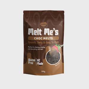 Chocolate Drips: GoBake Melt Me's Choc Melts Dark Choc 200g