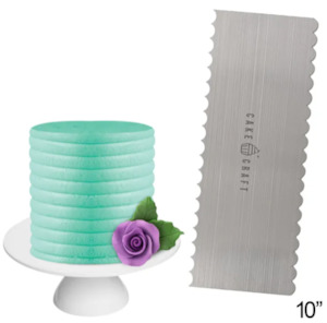 Cake Tools: Cake Craft Buttercream Comb 10" Curves