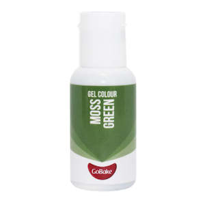 Christmas: GoBake Gel Food Colour Moss Green 21g