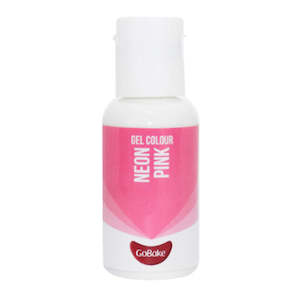 Valentines Day: GoBake Gel Food Colour Neon Pink 21g