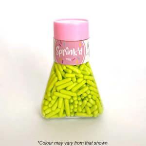 Easter Collection: Sprink'd Floss Rods 3.8mm Green 110g | BB 08/24